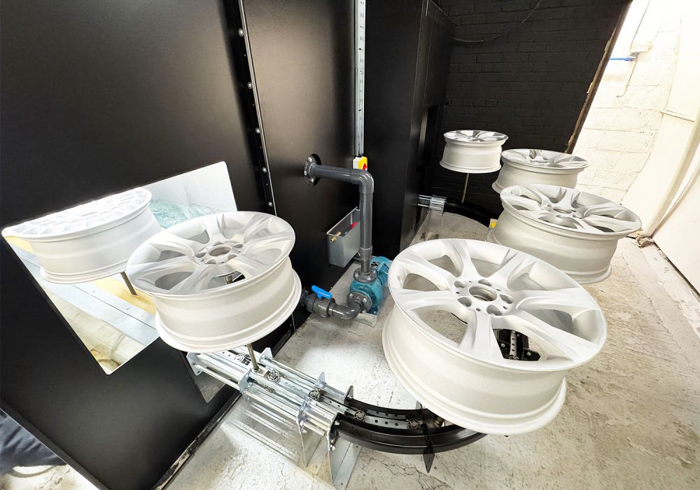 Alloy Wheel Auto Conveyor
