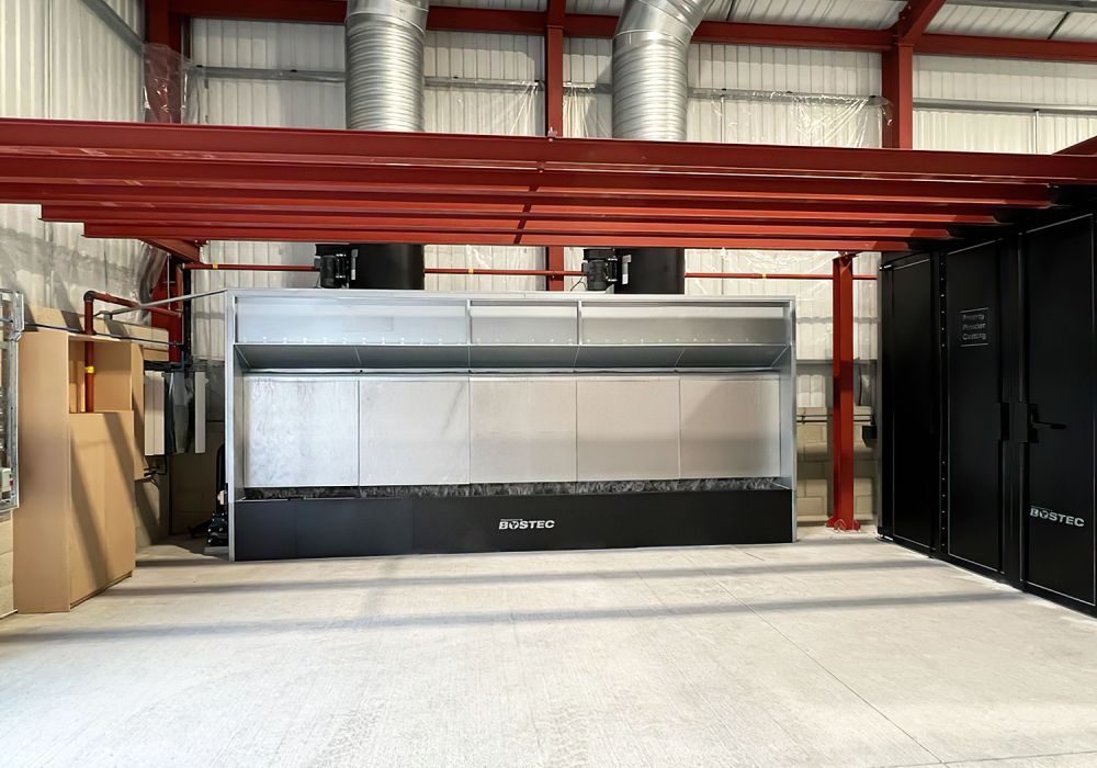 5.5M Water Back Spraybooth 