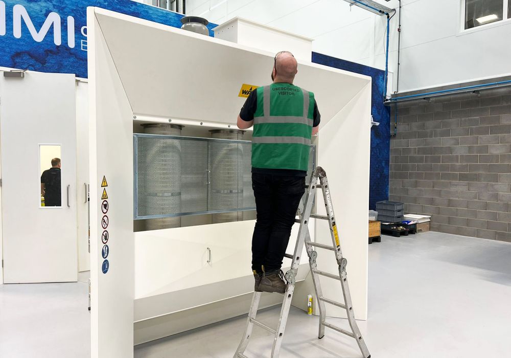 Cartridge Spray Booth