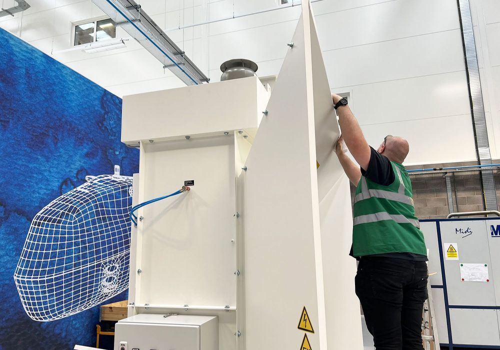 Cartridge Spray Booth