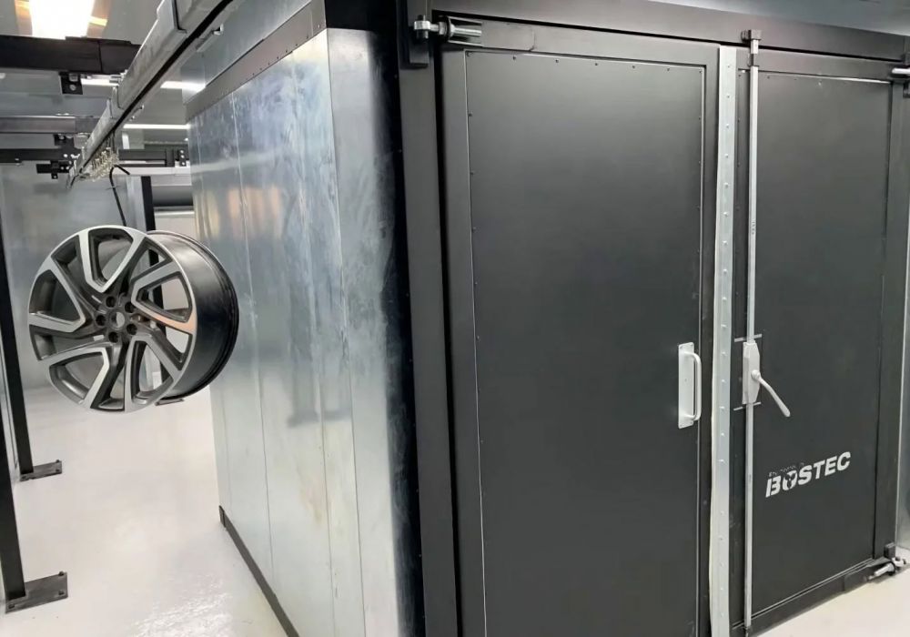 Powder Coating Spray Booth for Alloys