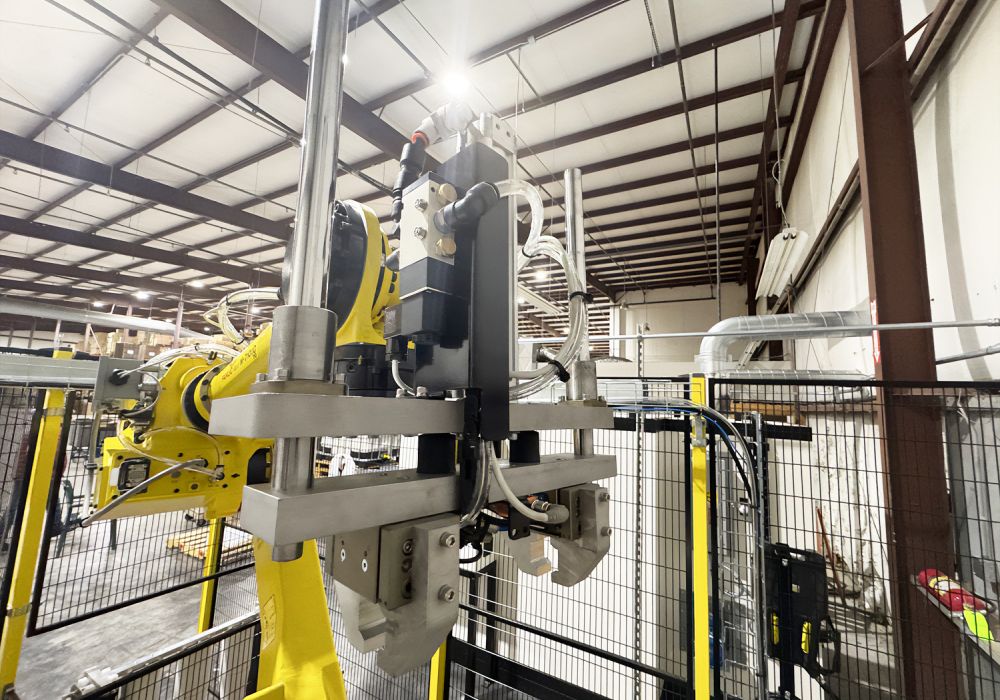 Robotics and Booth Oven at Youngstown Glove Company