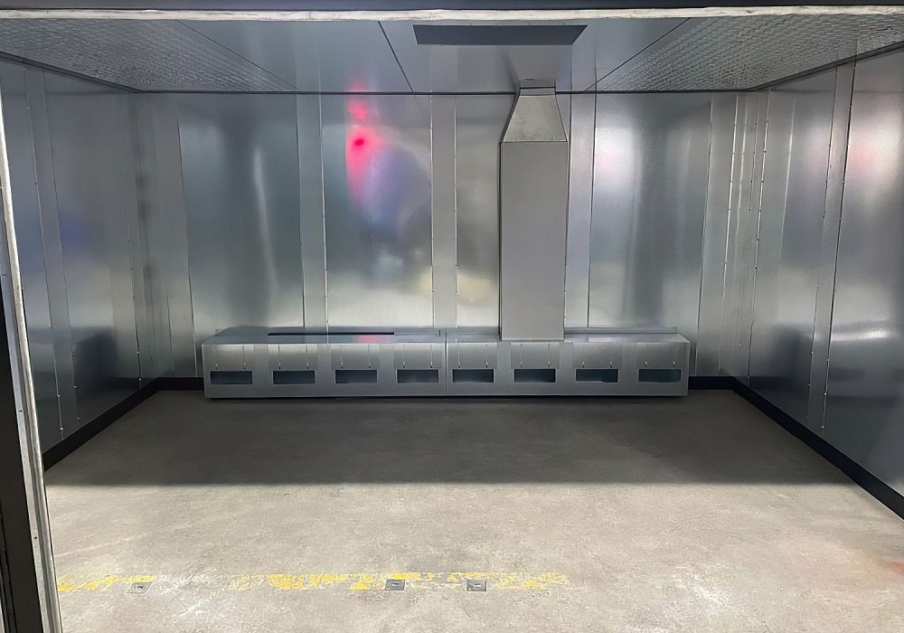 Booth Stoving Oven Internals