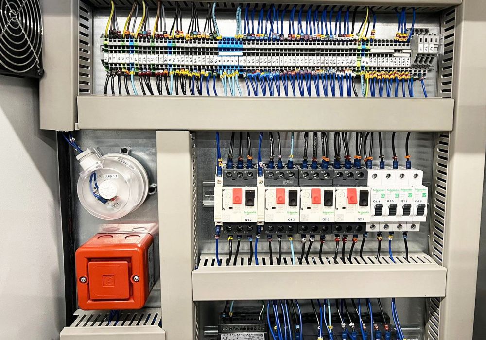 Control System PLC Electronics 