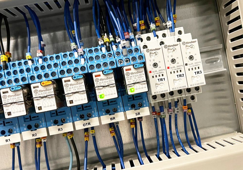 Control System PLC Electronics 