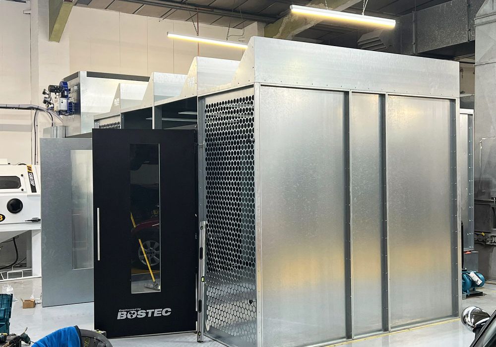 Powder Coating Room Installation