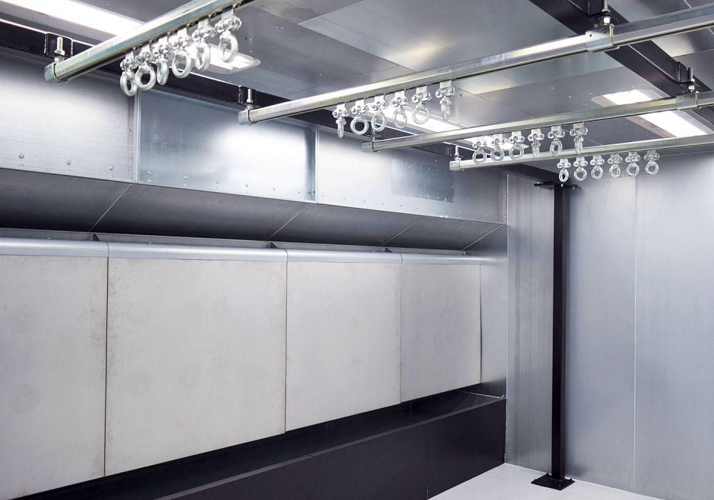 Water Wash Spray Room